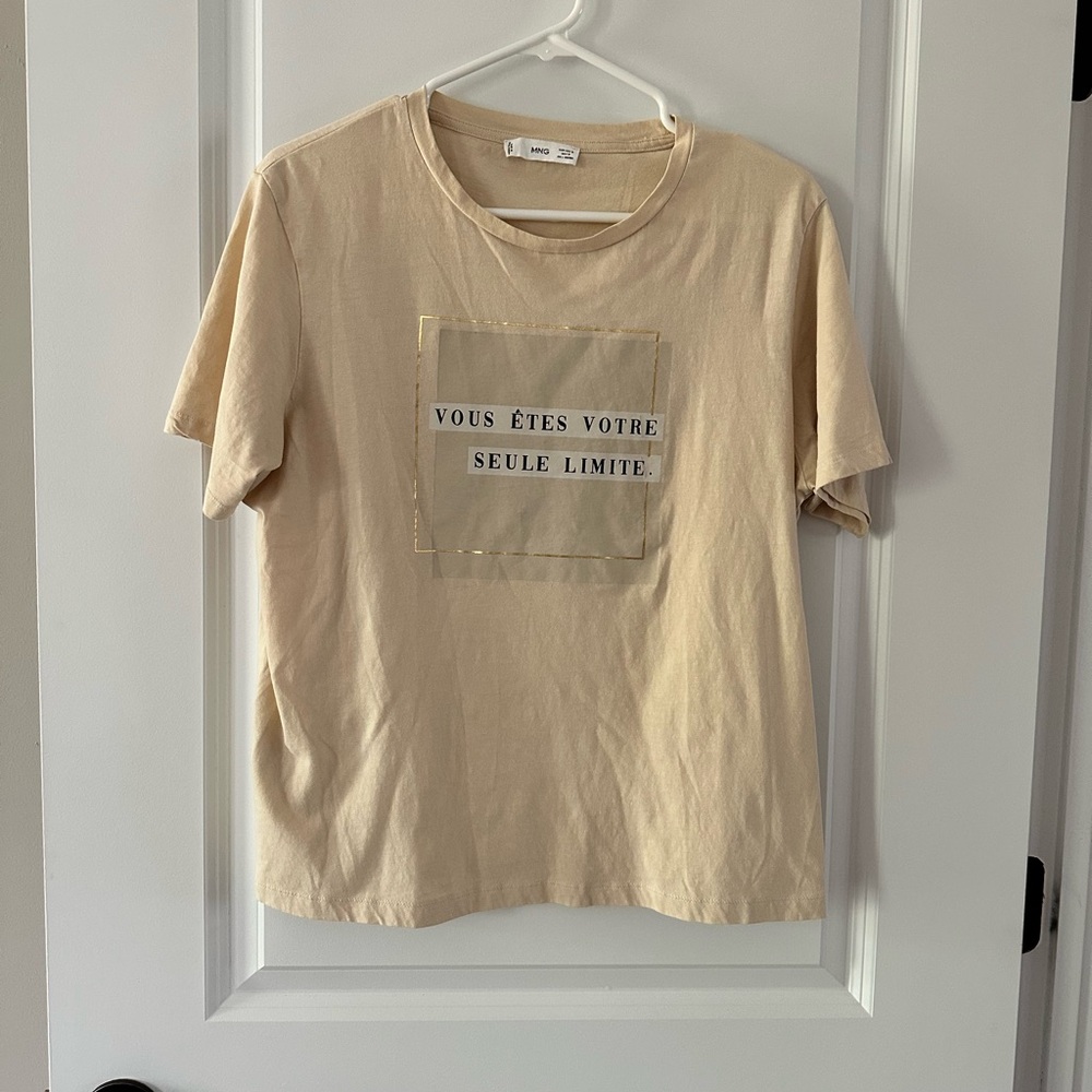 Mango graphic tee